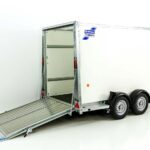 Ifor Williams Reboque fechado BV 105 147x300cm H:183cm 2,7t, Combinação de portões, -Novo
