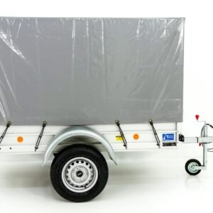 Koch Reboque com Lona 105x205cm 750kg-Tipo U2-lona alta 130cm-Oferta-Novo