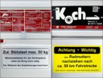 Koch Reboque com tampa 105x205cm Altura:65cm 1000kg, Tipo B1000, Oferta-Novo - Image 17