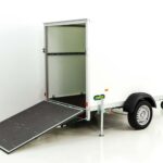 Unsinn Reboque fechado UKU 142x255cm Altura:153cm 1,4t, Rampa-Novo