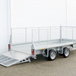 Ifor Williams GX125 157×366 3,5t-Rampa-Rejilla-Novo