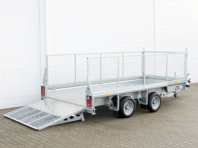 Ifor Williams GX125 157×366 3,5t-Rampa-Rejilla-Novo
