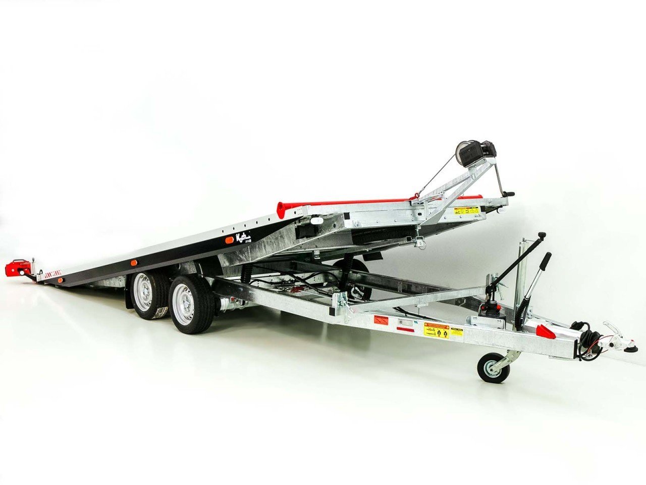 Vezeko Reboque porta-veículos Race Master Profi Alu 209x550cm 3,5t-Novo - Image 3