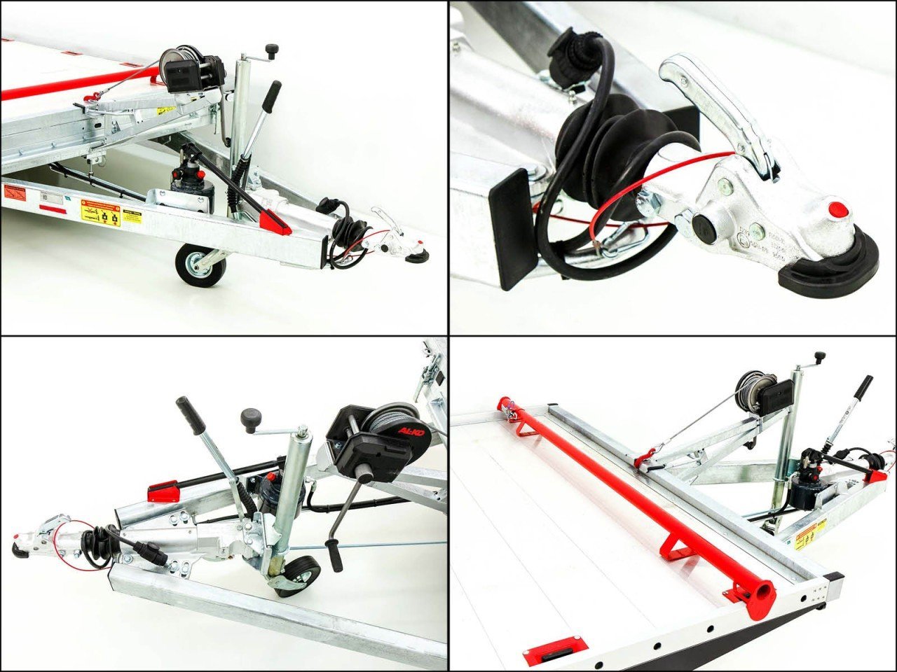 Vezeko Reboque porta-veículos Race Master Profi Alu 209x550cm 3,5t-Novo - Image 12