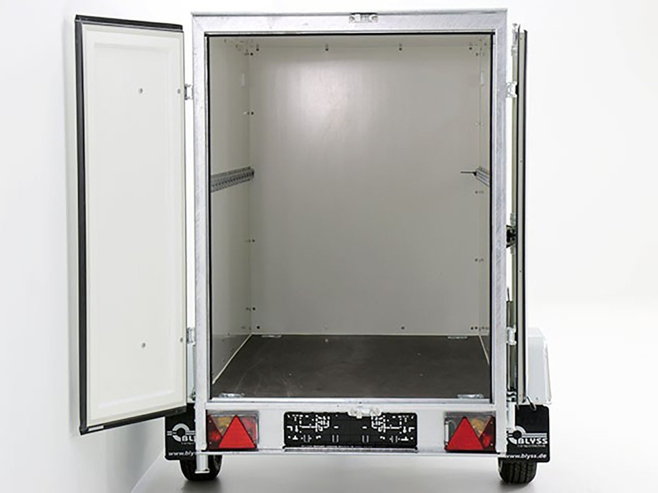 Blyss Reboque fechado 750kg sem travões 118x205cm Altura:150cm-Novo - Image 5