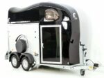 Cheval Liberté Reboque para cavalos GOLD One 1,5er, Pullmann-Trem de rodagem, Arreios, preto-Novo