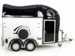 Cheval Liberté Reboque para cavalos GOLD One 1,5er, Pullmann-Trem de rodagem, Arreios, preto-Novo - Image 7
