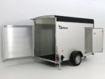 Debon Reboque fechado C300 148x295cm H:190cm 1,3t, Alu, Polybug, Porta, preto-Novo - Image 6