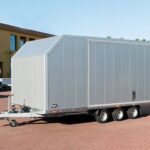 Vezeko Reboque porta-veículos Cargo Race Master 230x550cm H210cm 3,5t-E-vientoe-plata-Novo