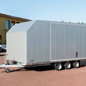 Vezeko Reboque porta-veículos Cargo Race Master 230x550cm H210cm 3,5t-E-vientoe-plata-Novo