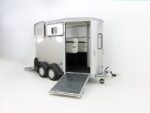 Ifor Williams Reboque para cavalos HB506-Saída frontal-Combinação de portões-plata-Novo