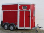 Ifor Williams Reboque para cavalos HB506-Saída frontal-rojo-Novo - Image 3