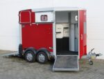 Ifor Williams Reboque para cavalos HB506-Saída frontal-rojo-Novo - Image 5