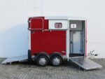 Ifor Williams Reboque para cavalos HB506-Saída frontal-rojo-Novo - Image 6