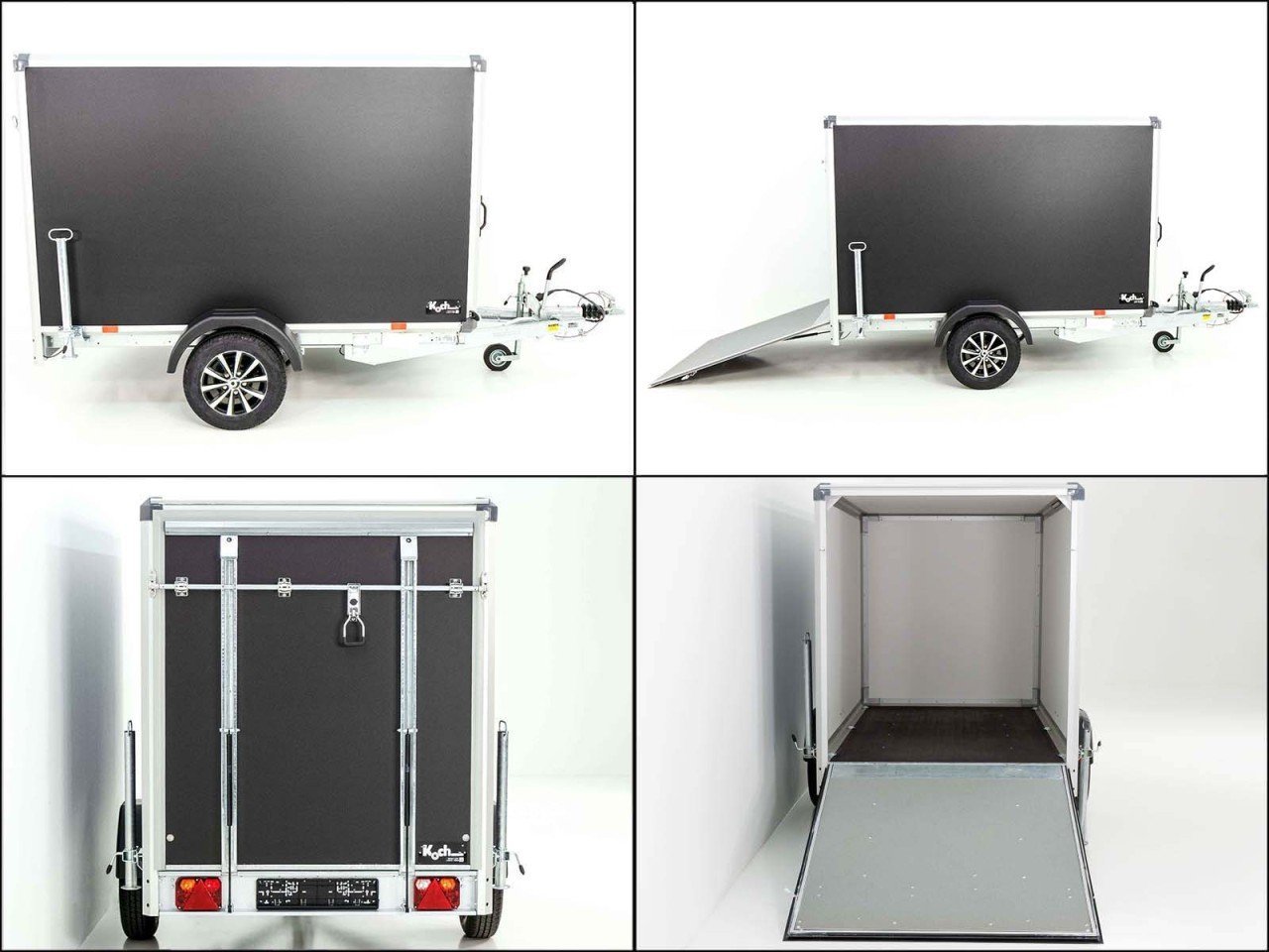 Variant Reboque fechado Black Edition 148x258cm H:157 1,35t-Rampa-Novo - Image 11