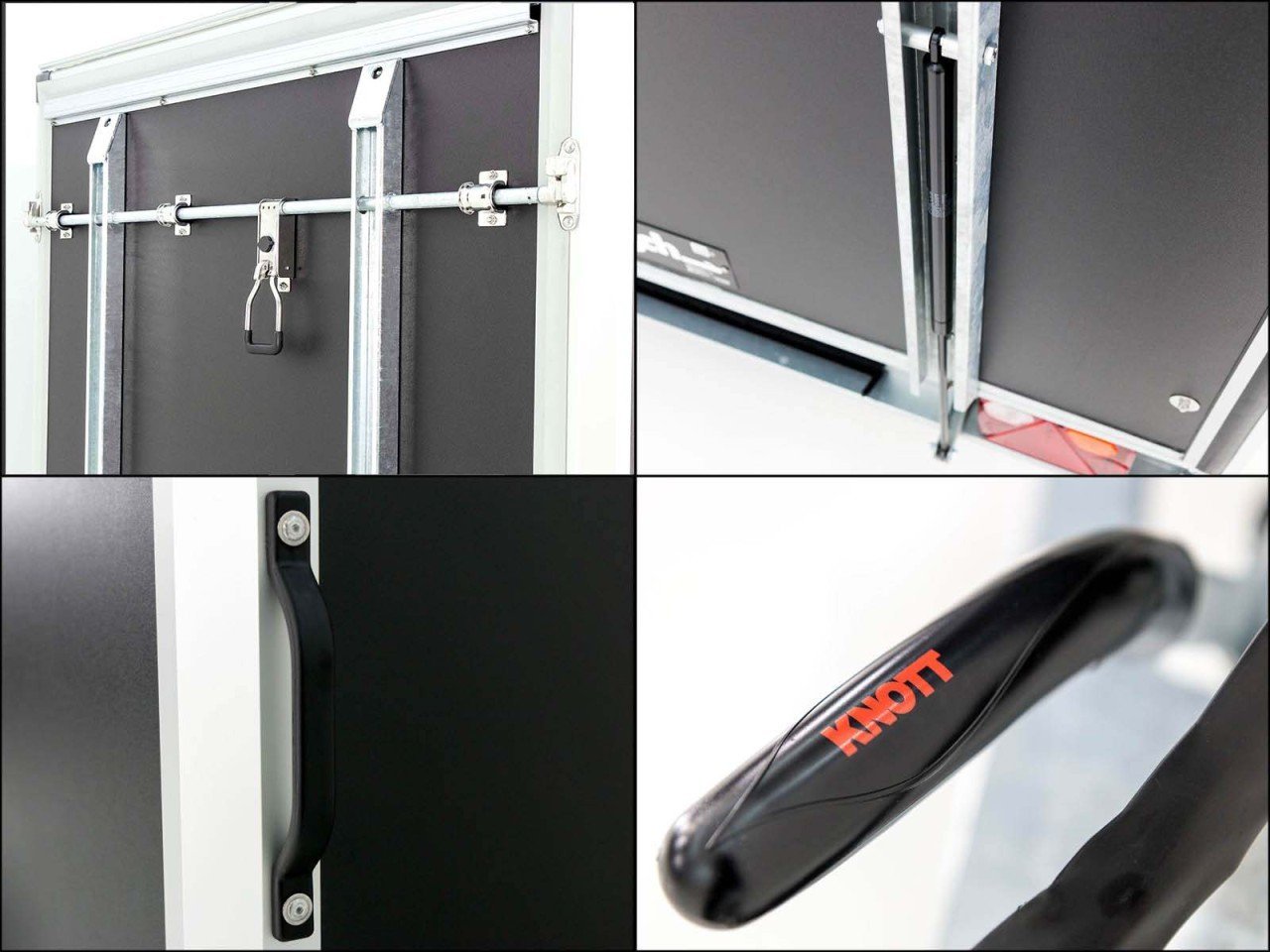 Variant Reboque fechado Black Edition 148x258cm H:157 1,35t-Rampa-Novo - Image 13