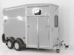 Ifor Williams Reboque para cavalos HB511-Portones traseros-Combinación de puertas-plata-Novo - Image 3