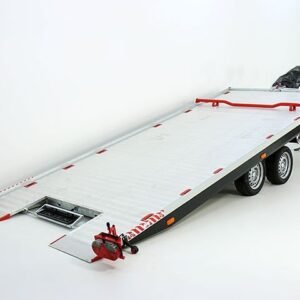 Vezeko Reboque porta-veículos Race Master Profi Alu 209x550cm 3,5t-E-vientoe-Novo