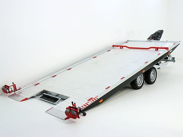 Vezeko Reboque porta-veículos Race Master Profi Alu 209x550cm 3,5t-E-vientoe-Novo