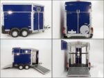 Ifor Williams Reboque para cavalos HB511-azul-Saída frontal-Novo - Image 12