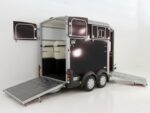 Ifor Williams Reboque para cavalos HB511-preto-Saída frontal-Novo - Image 3