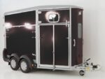 Ifor Williams Reboque para cavalos HB511-preto-Saída frontal-Novo