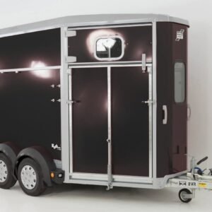 Ifor Williams Reboque para cavalos HB511-preto-Saída frontal-Novo