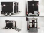 Ifor Williams Reboque para cavalos HB511-preto-Saída frontal-Novo - Image 12