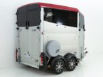 Ifor Williams Reboque para cavalos HBX 506-Saída frontal-novo modelo-rojo-Novo - Image 2