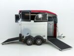 Ifor Williams Reboque para cavalos HBX 506-Saída frontal-novo modelo-rojo-Novo - Image 7