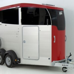 Ifor Williams Reboque para cavalos HBX 506-Arreios-novo modelo-rojo-Novo