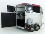 Ifor Williams Reboque para cavalos HBX 511-Saída frontal-novo modelo-rojo-Novo - Image 8