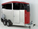 Ifor Williams Reboque para cavalos HBX 511-Arreios-novo modelo-rojo-Novo