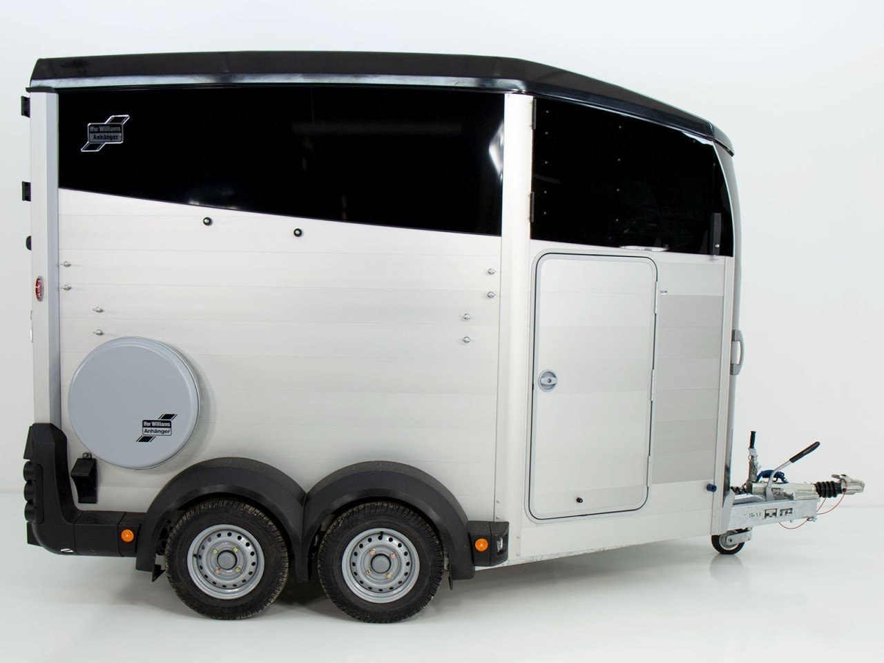 Ifor Williams Reboque para cavalos HBX 511-Arreios-novo modelo-preto-Novo - Image 6