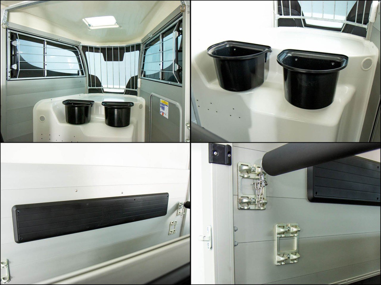 Ifor Williams Reboque para cavalos HBX 511-Arreios-novo modelo-preto-Novo - Image 12