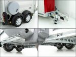 Ifor Williams Reboque para cavalos HBX 403-Saída frontal-novo modelo-rojo-Novo - Image 15