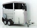 Ifor Williams Reboque para cavalos HBX 403-Saída frontal-novo modelo-plata-Novo - Image 2