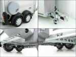 Ifor Williams Reboque para cavalos HBX 403-Saída frontal-novo modelo-plata-Novo - Image 15