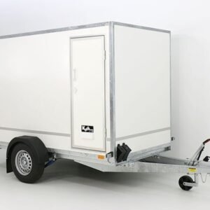 Blyss Reboque fechado 146x304cm Altura:180cm 1,3t, Porta lateral-Novo