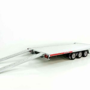 Temared Reboque porta-veículos CARLU 6021-S Piso de alumínio 215x600cm 3,5t-Novo