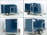 Debon Reboque fechado Cargo 1300 Vollpoly 150x290cm H:160cm, Porta, azul-Novo - Image 13