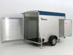 Debon Reboque fechado C300 148x295cm H:190cm 1,3t, Alu, Polybug, Porta, azul-Novo - Image 5
