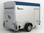 Debon Reboque fechado C300 148x295cm H:190cm 1,3t, Alu, Polybug, Porta, azul-Novo - Image 9