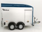 Debon Reboque fechado C500 164x300cm H:200cm 2,0t, Alu, Polybug, Porta, azul-Novo - Image 6