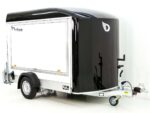 Debon Reboque fechado C300 Sandwich 148x295cm H:190cm 1,3t, Alu, Polybug, Porta, Trampilla, preto-Novo - Image 3