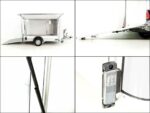 Debon Reboque fechado C300 Sandwich 148x295cm H:190cm 1,3t, Alu, Polybug, Porta, Trampilla, branco-Novo - Image 10