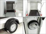 Debon Reboque fechado C300 Sandwich 148x295cm H:190cm 1,3t, Alu, Polybug, Porta, Trampilla, branco-Novo - Image 13