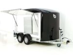 Debon Reboque fechado C500 Sandwich 164x300cm H:200cm 2,0t-Alu-Polybug-Porta-preto-Novo - Image 4