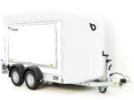 Debon Reboque fechado C500 Sandwich 164x300cm H:200cm 2,0t-Alu-Polybug-Porta-branco-Novo - Image 3