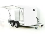 Debon Reboque fechado C500 Sandwich 164x300cm H:200cm 2,0t-Alu-Polybug-Porta-branco-Novo - Image 4